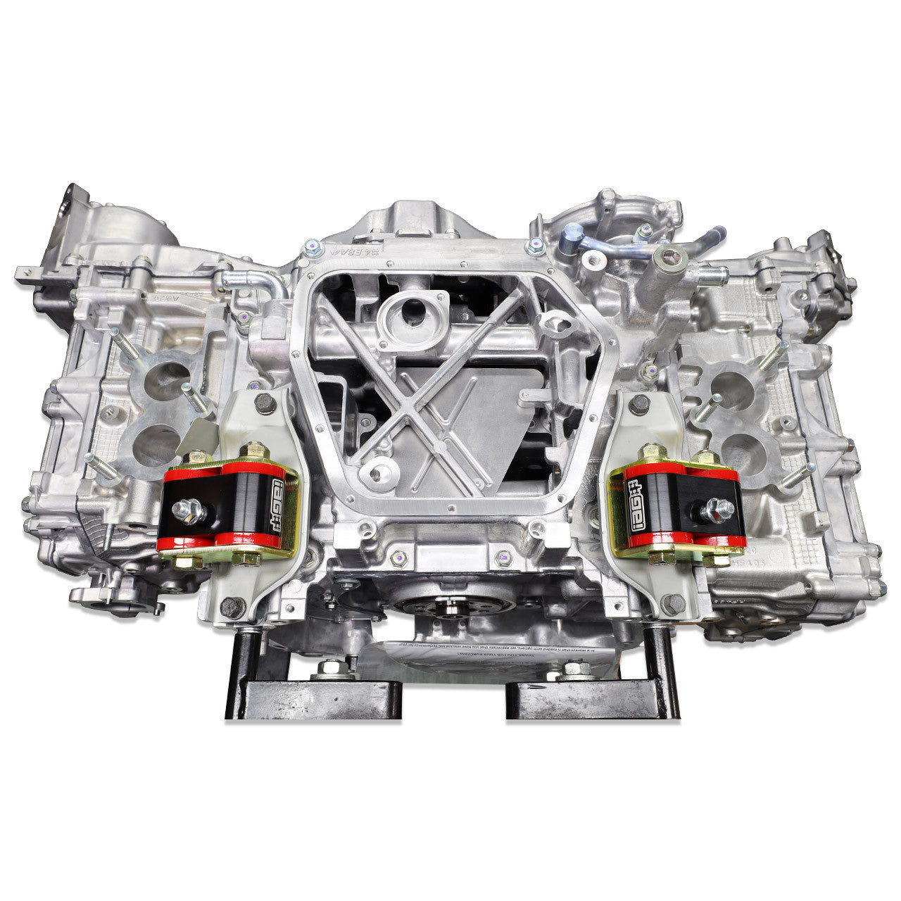 IAG Race Series FA Engine Mount Set Solid w/Brackets 15-21 WRX - Installed 1
