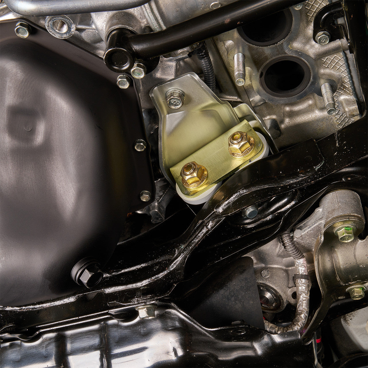 IAG Comfort Series FA Engine Mount Set 55A w/ Brackets For 2022+ WRX - Installed 3