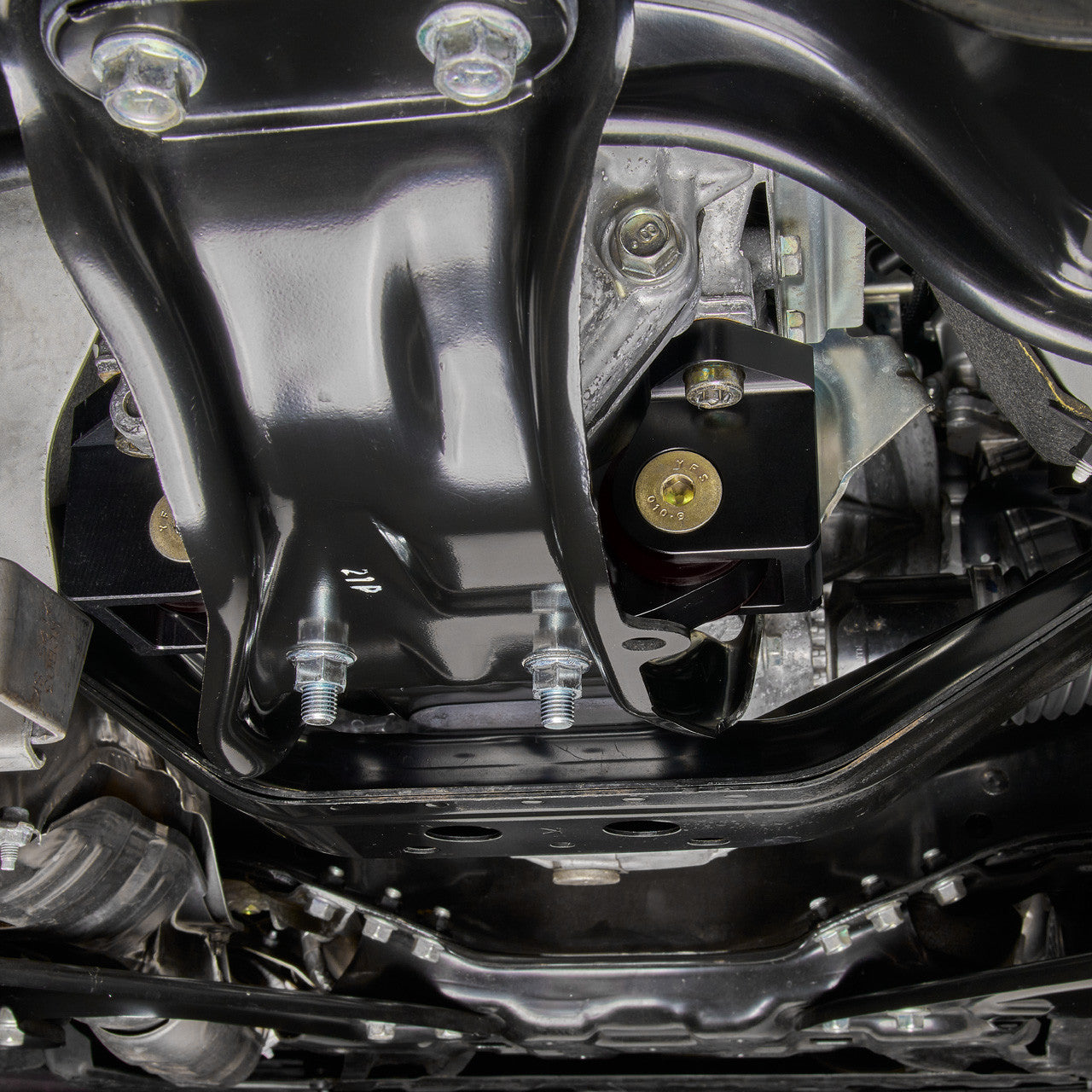 IAG Street Series 6 Speed Transmission Mount for 2022-25 WRX - Installed 2