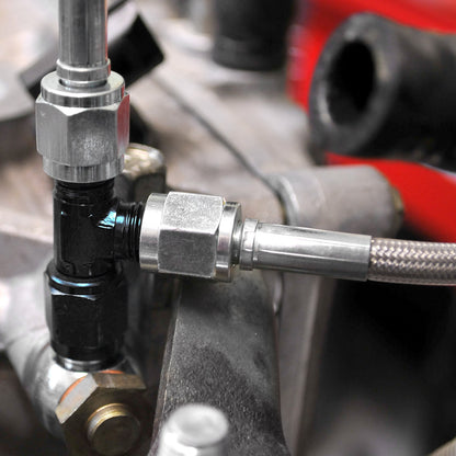 IAG Stock Location Turbo Oil Feed & AVCS Line For Subaru WRX, STI, LGT, FXT Install