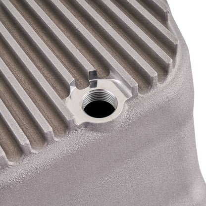 IAG Performance EJ Street Series Subaru Oil Pan - Oil Drain Close-up