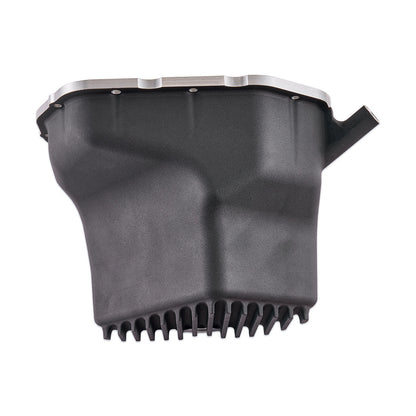 IAG EJ Street Series Oil Pan - Angle 3 Black Finish