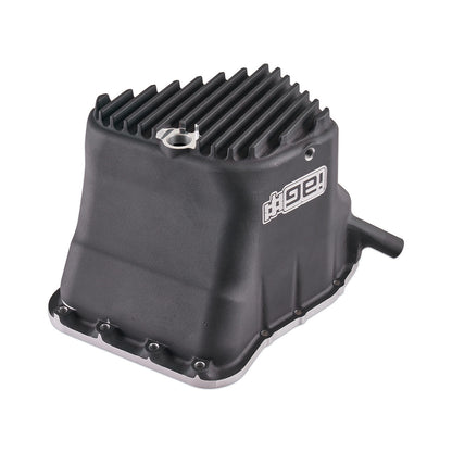 IAG EJ Street Series Oil Pan  - Angle 4 Black Finish