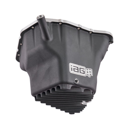 IAG Subaru EJ WRX STI Competition Series Oil Pan - Black Finish