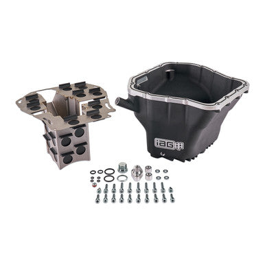 IAG Performance EJ Competition Series Oil Pan For 02-14 WRX, 04-21 STI, 05-09 LGT, 04-13 FXT (Black)
