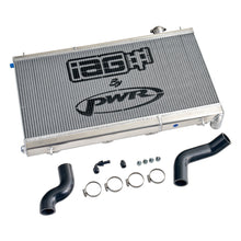 IAG Triple Pass Street Series 42mm Radiator for GV-GR-VA, 08-14 WRX, 08-21 STI - Layout