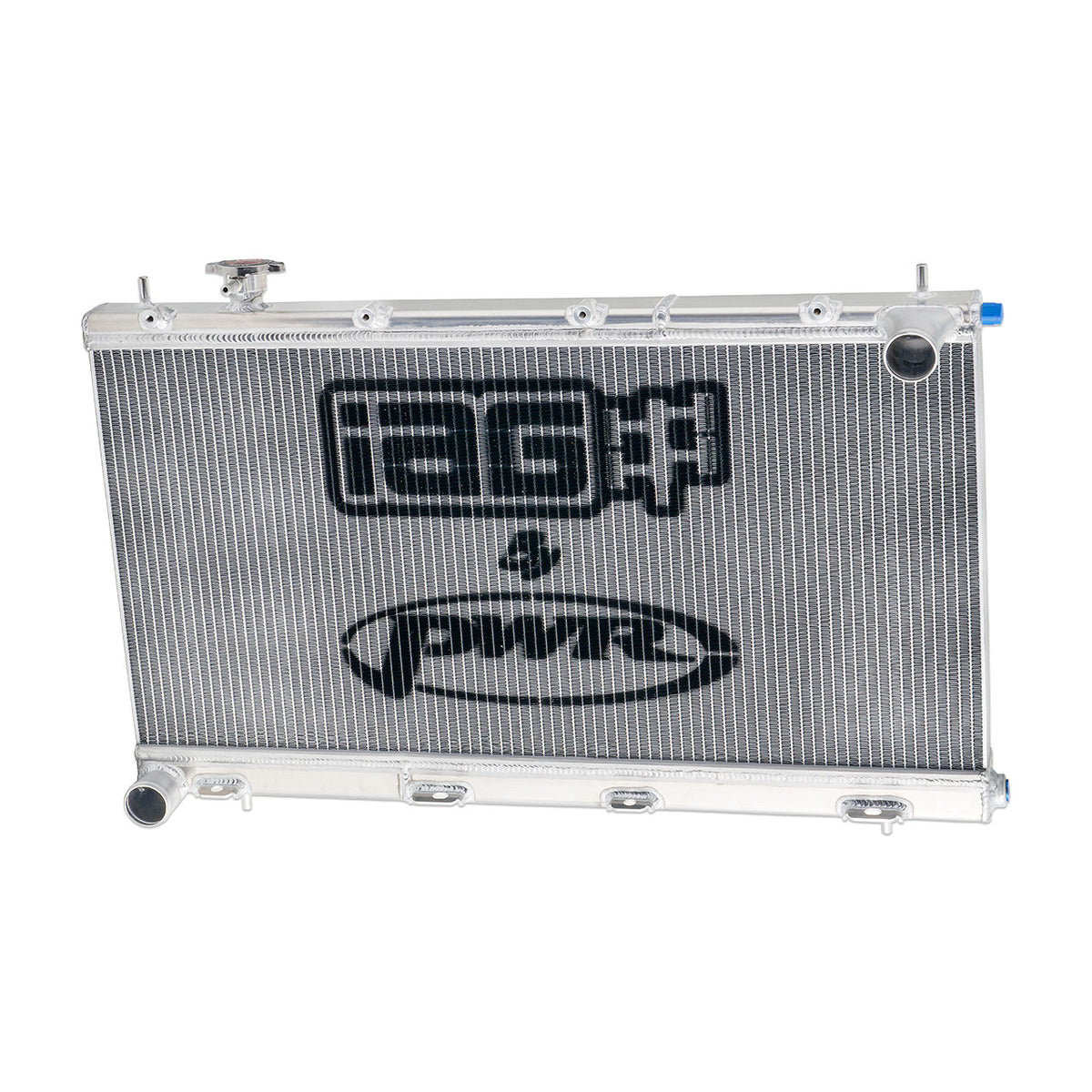 IAG Triple Pass Street Series 42mm Radiator for GV-GR-VA, 08-14 WRX, 08-21 STI  - Back