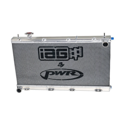 IAG Triple Pass Competition Series 55mm Radiator for GV-GR-VA, 08-14 WRX, 08-21 STI - Back