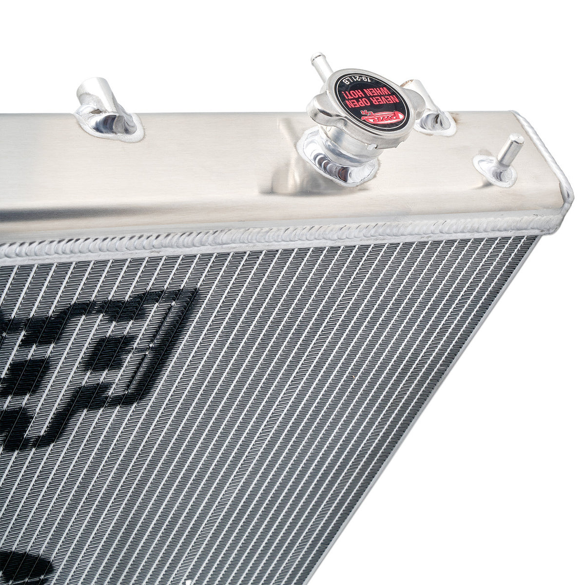 IAG Triple Pass Competition Series 55mm Radiator for GV-GR-VA, 08-14 WRX, 08-21 STI -Radiator Cap