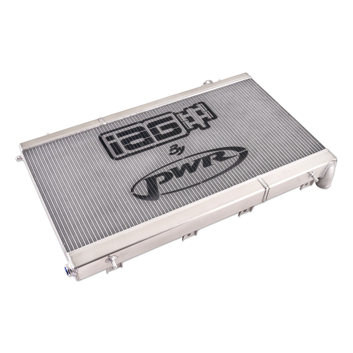IAG Triple Pass Street Series 42mm Radiator for 2002-07 Subaru WRX , 04-07 STI - Front