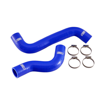 IAG Silicone Upper and Lower Radiator Hose Kit OE Style For 2015-21 WRX - Blue