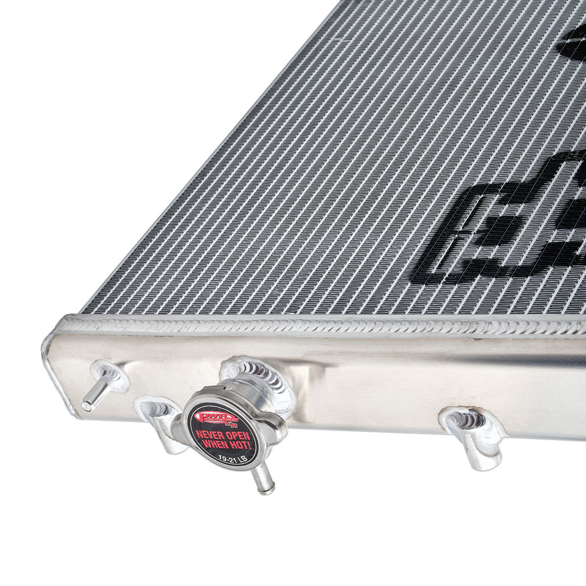 IAG Triple Pass Street Series 42mm Radiator for 2015-21 Subaru WRX - Cap