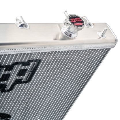 IAG Triple Pass Competition Series 55mm Radiator for 2015-21 Subaru WRX - Cap