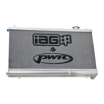 IAG Triple Pass Competition Series 55mm Radiator for 2015-21 Subaru WRX - Bottom