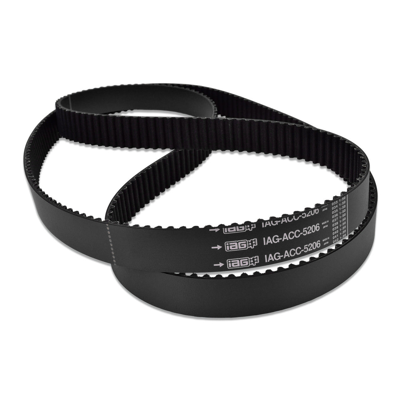 IAG Black Racing T-Belt for 2002-14 Subaru WRX, 2004-21 STI