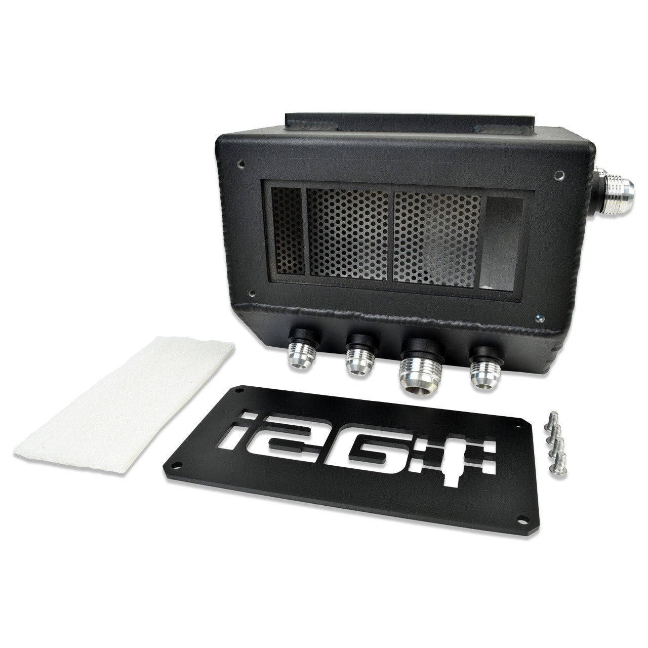 IAG Performance Universal Drag Catch Can - Parts Layout