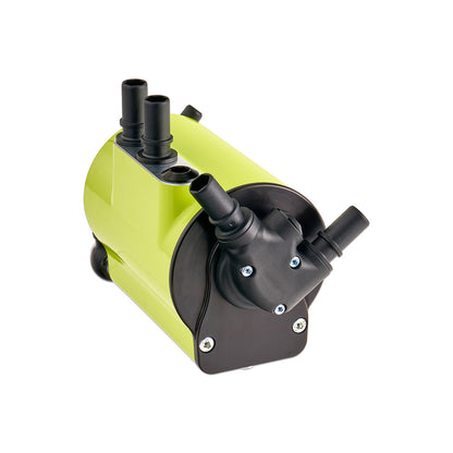 IAG Air / Oil Separator (AOS) Fits 2022-24 Subaru WRX - Neon Yellow Angle 3