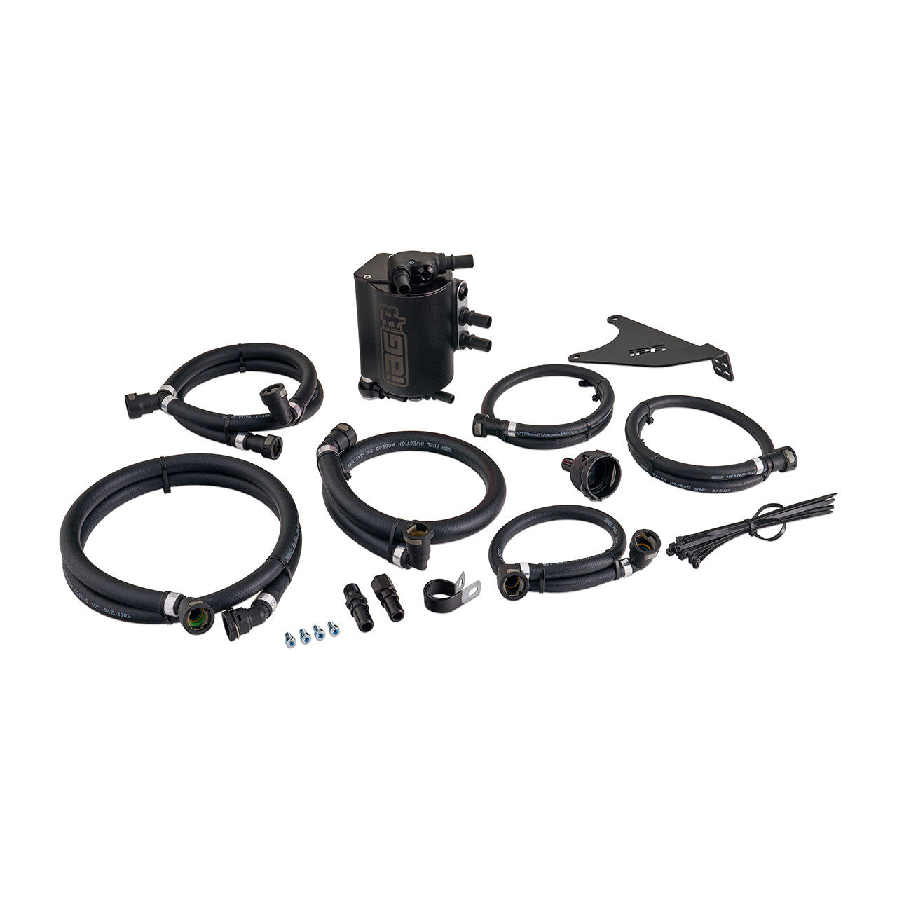IAG Air / Oil Separator (AOS) For 2020+ Outback XT, 2022+ Outback Wilderness - Black Layout