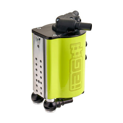 IAG Air / Oil Separator (AOS) For 2020+ Outback XT, 2022+ Outback Wilderness - Neon Yellow Can 1