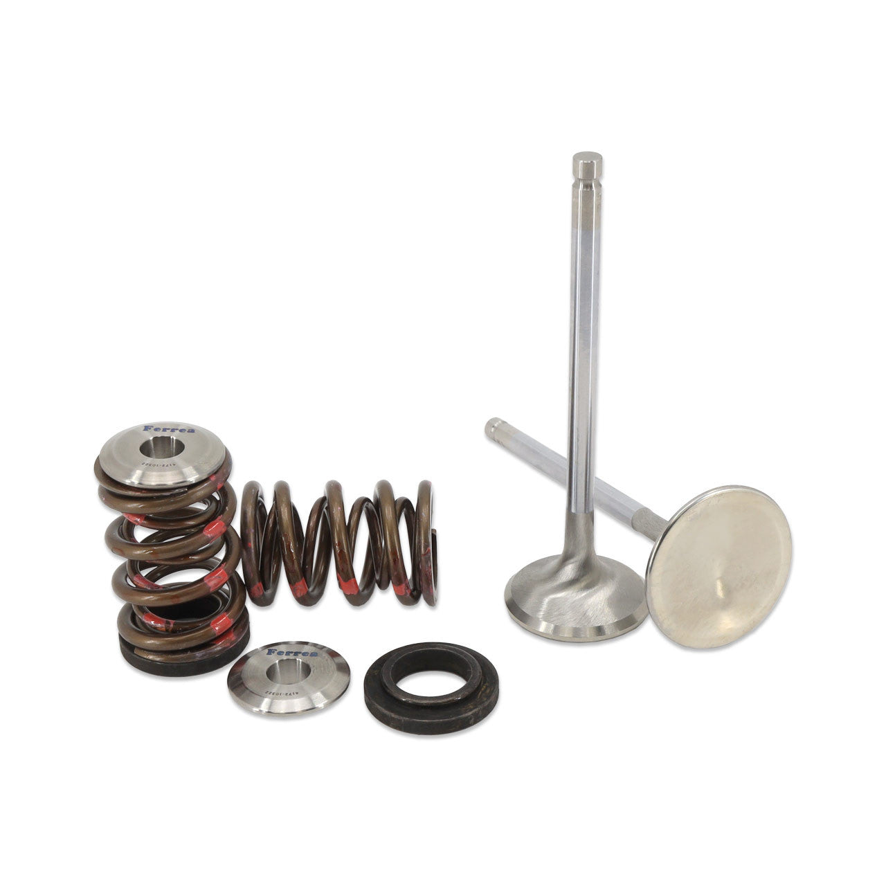 IAG 1150 CNC Ported Drag Cylinder Head Package - Valves, Valve Springs & Ti Retainers
