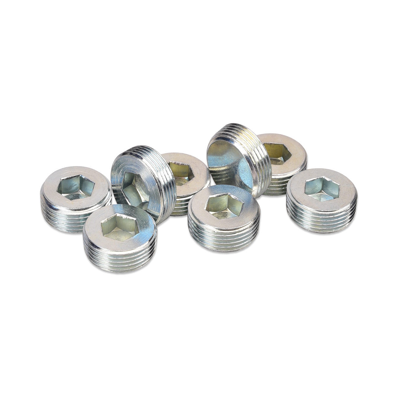 IAG 800 CNC Pocket Ported Competition Cylinder Heads - Coolant Plugs