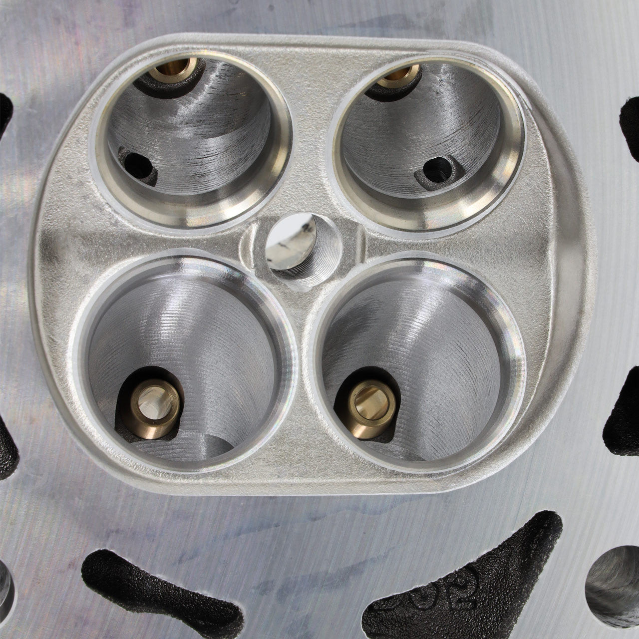 IAG 950 CNC Ported Race Cylinder Head Package for Subaru WRX, STI, FXT, LGT - Combustion Ports