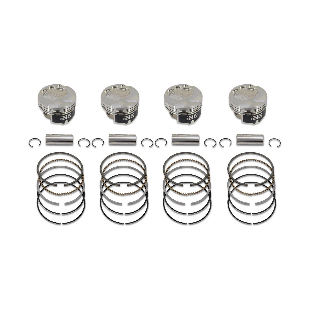 IAG 600 FA20 Subaru Short Block 10.5:1 Compression Ratio Forged Pistons for 2013-20 BRZ / FR-S / GT86