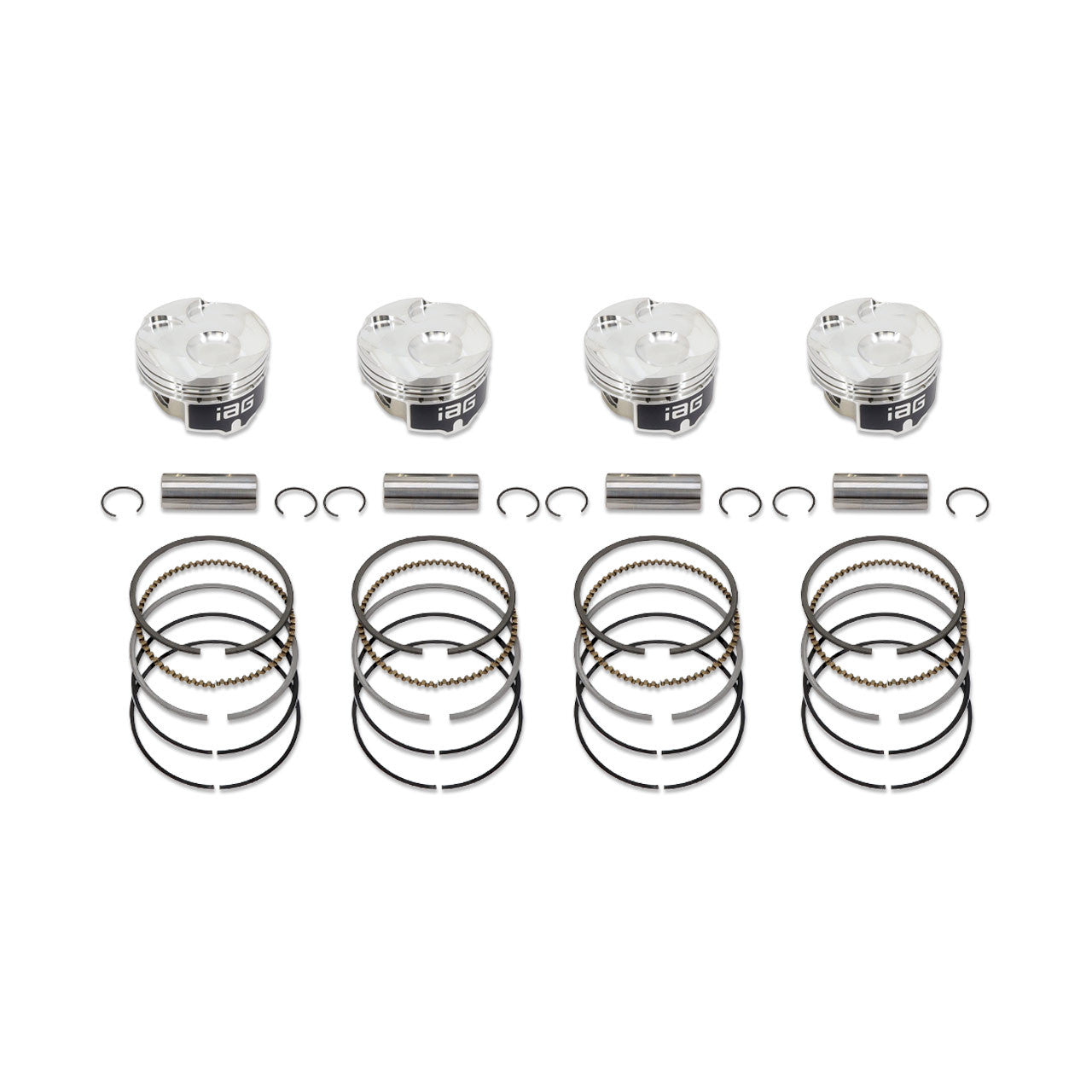 IAG 800 FA20 DIT Subaru Closed Deck Short Block Forged Pistons for 2015-21 WRX
