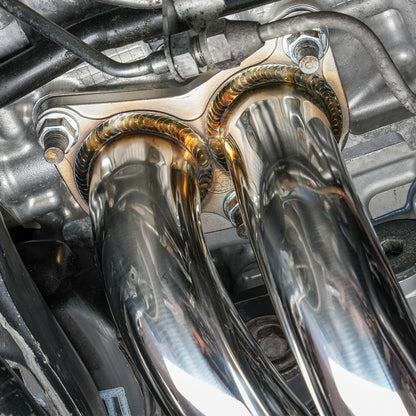 IAG Performance Equal Length Header for FA20 DIT 2015-21 WRX - Mounted 2