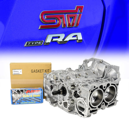 Subaru Type RA EJ25 Short Block Build Bundle For 04-21 STI, 06-14 WRX