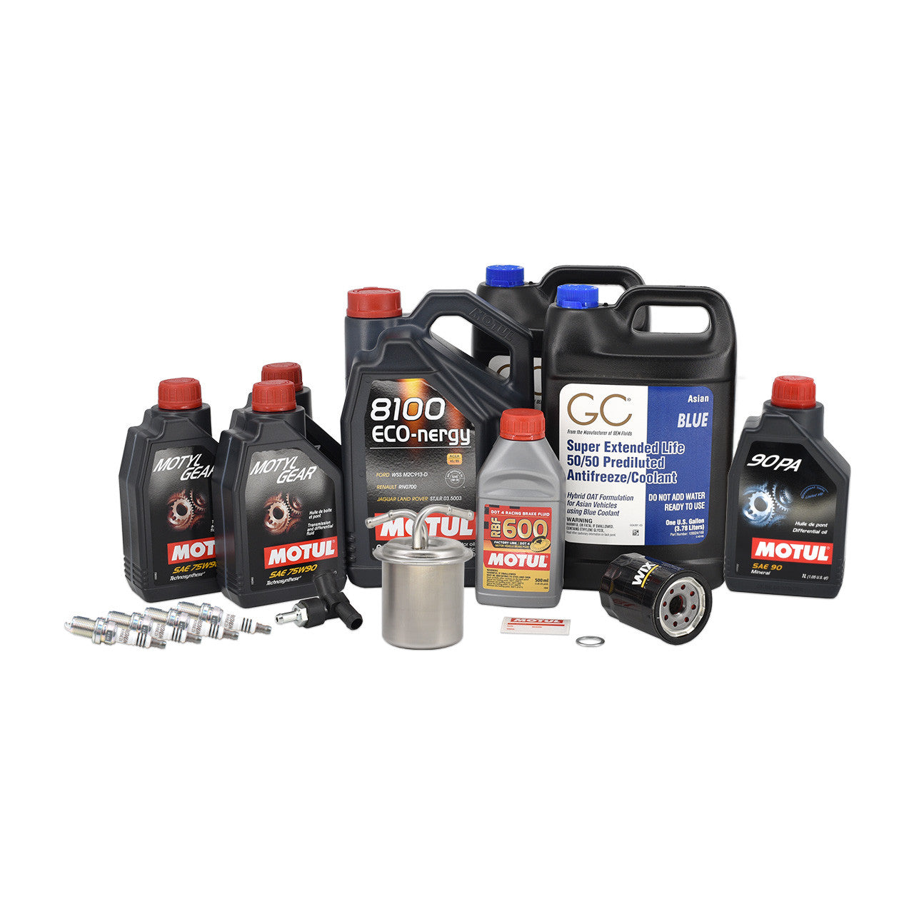 IAG 60K OE Engine Service Package Fits 2004-05 Subaru WRX - Layout