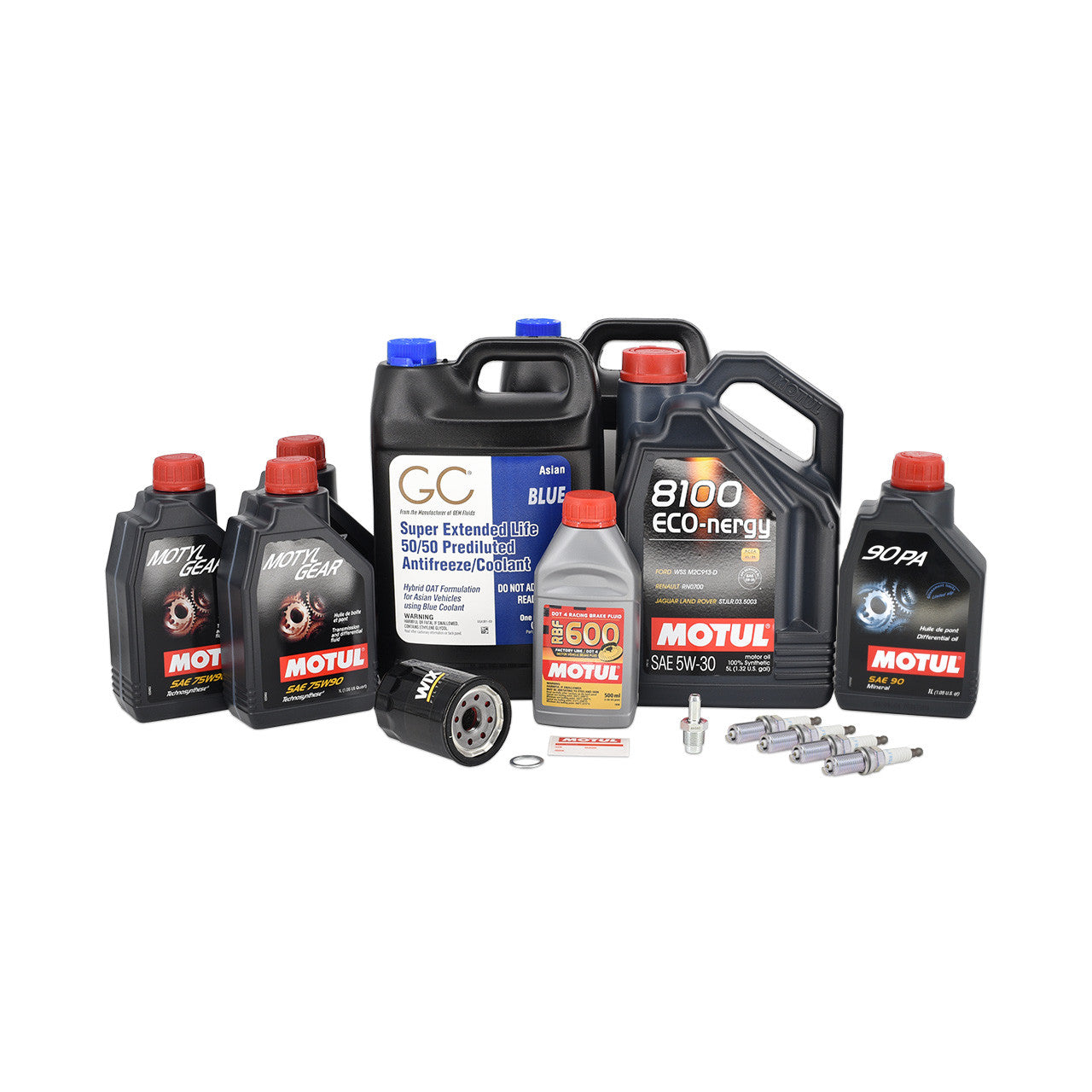 IAG 60K OE Engine Service Package Fits 2008-09 Subaru WRX - Layout