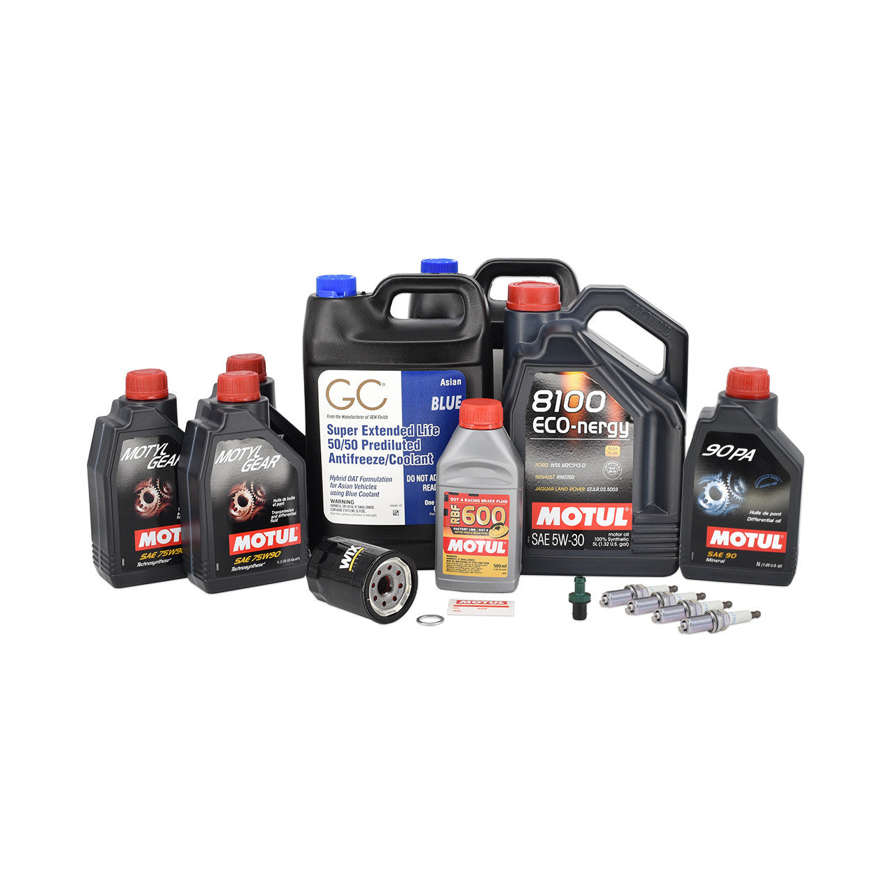 IAG 60K OE Engine Service Package Fits 2010-14 Subaru WRX - Layout