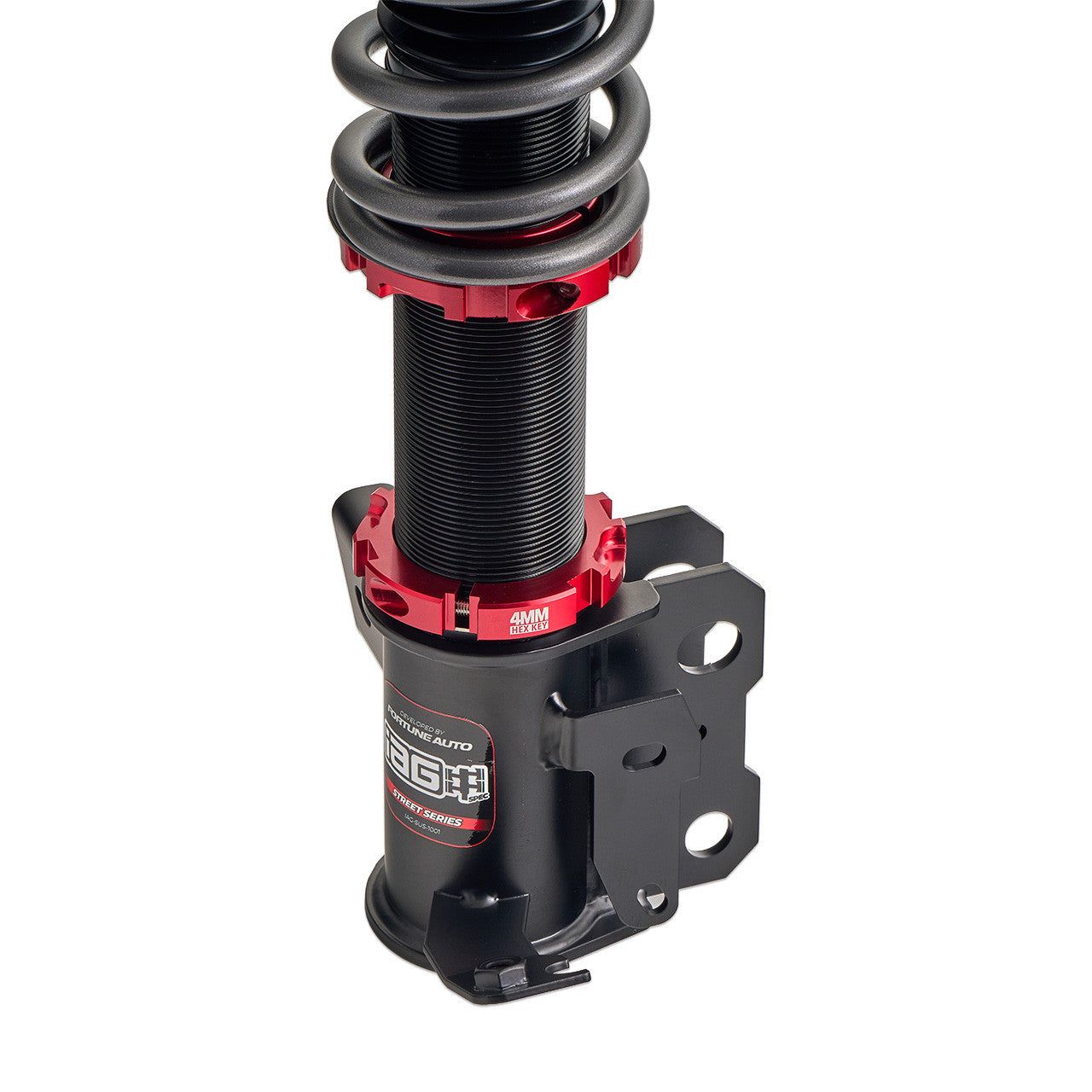 IAG Spec Street Series Coilovers by Fortune Auto for 13-25 BRZ, FR-S, 86, GT86, GR86 - Front Coilover Mount