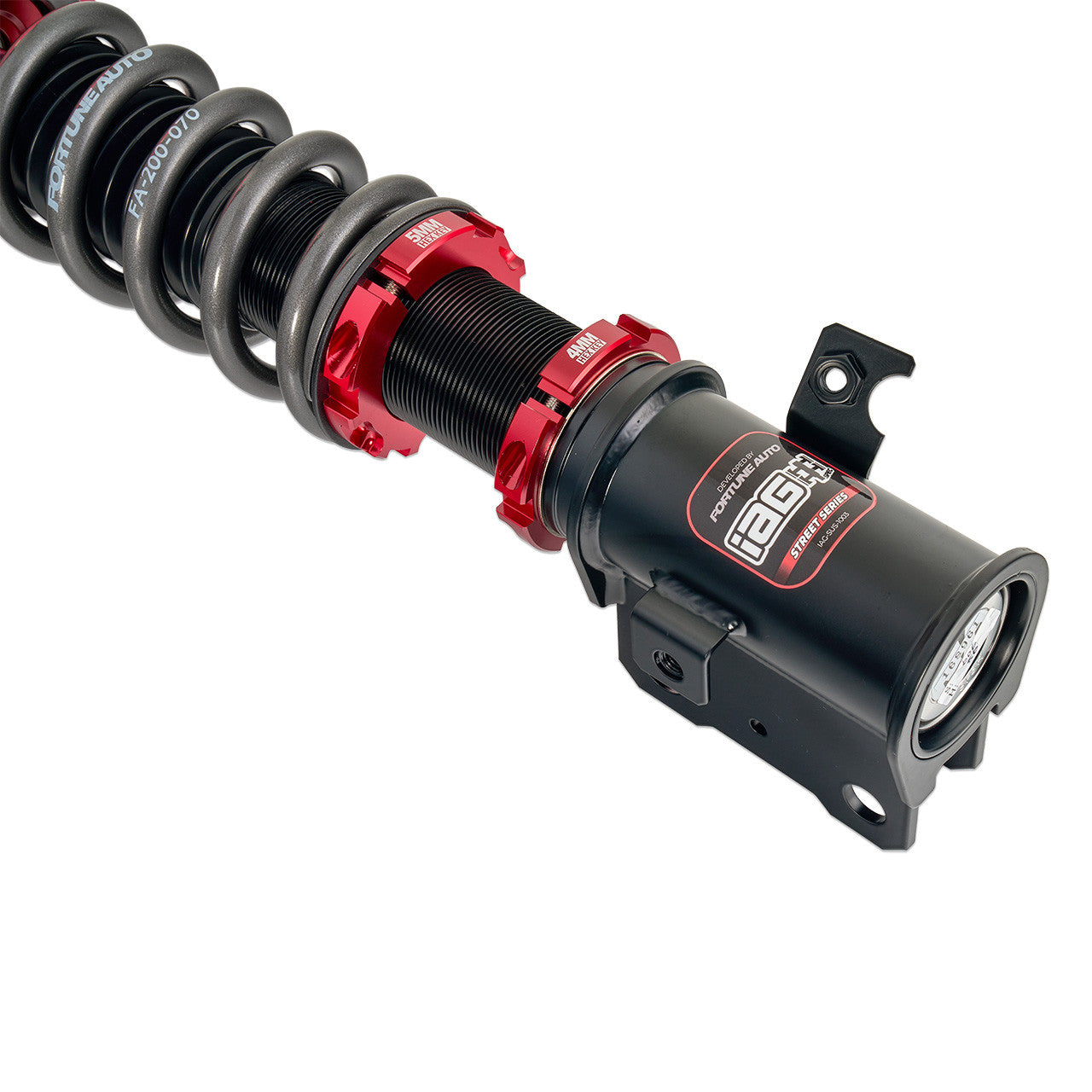 IAG Spec Street Series Coilovers by Fortune Auto for 08-14 STI - Front Coilover Mount