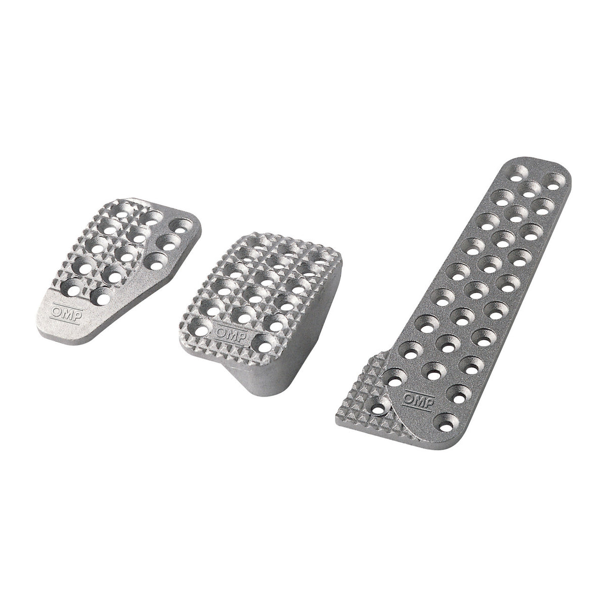 OMP Aluminum Racing Pedals (Set of 3) - OA0-1010-003
