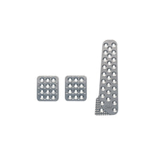 OMP Sand-Blasted Aluminum Pedals (Set of 3) - OA0-1020-003