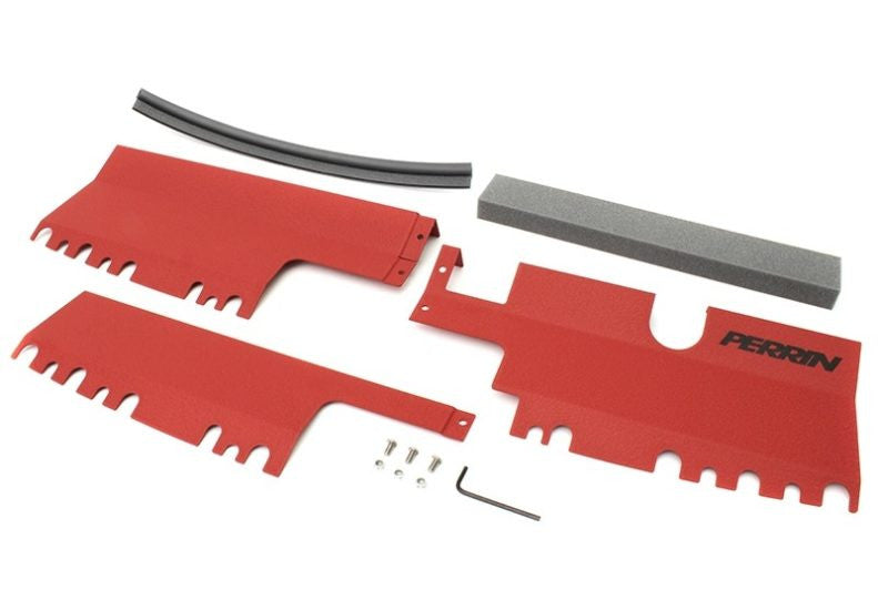 Perrin Red Radiator Shroud