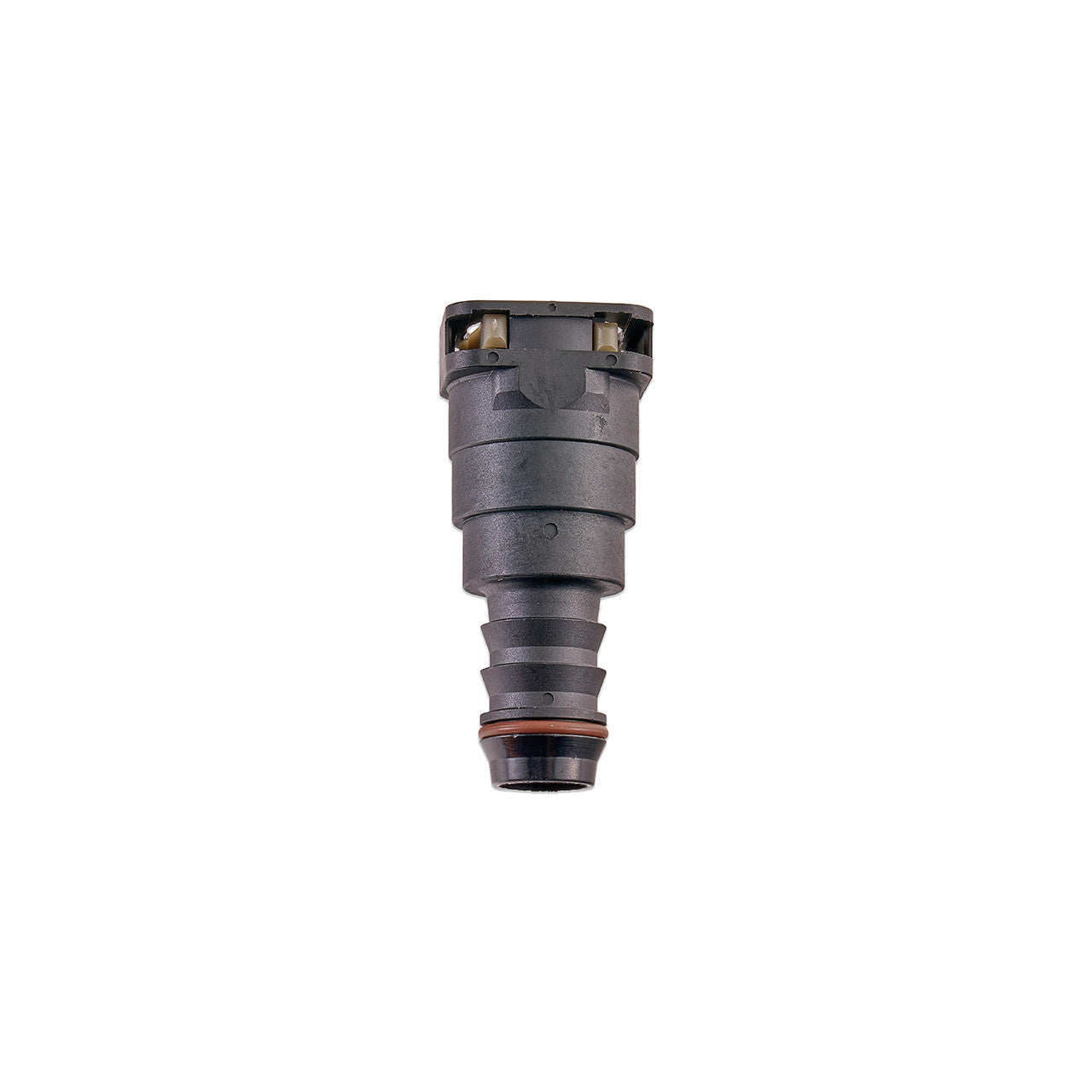 IAG 5/8" SAE Quick Connect Female to 5/8" Hose Barb Straight (180 / 0 degrees) - Angle 2