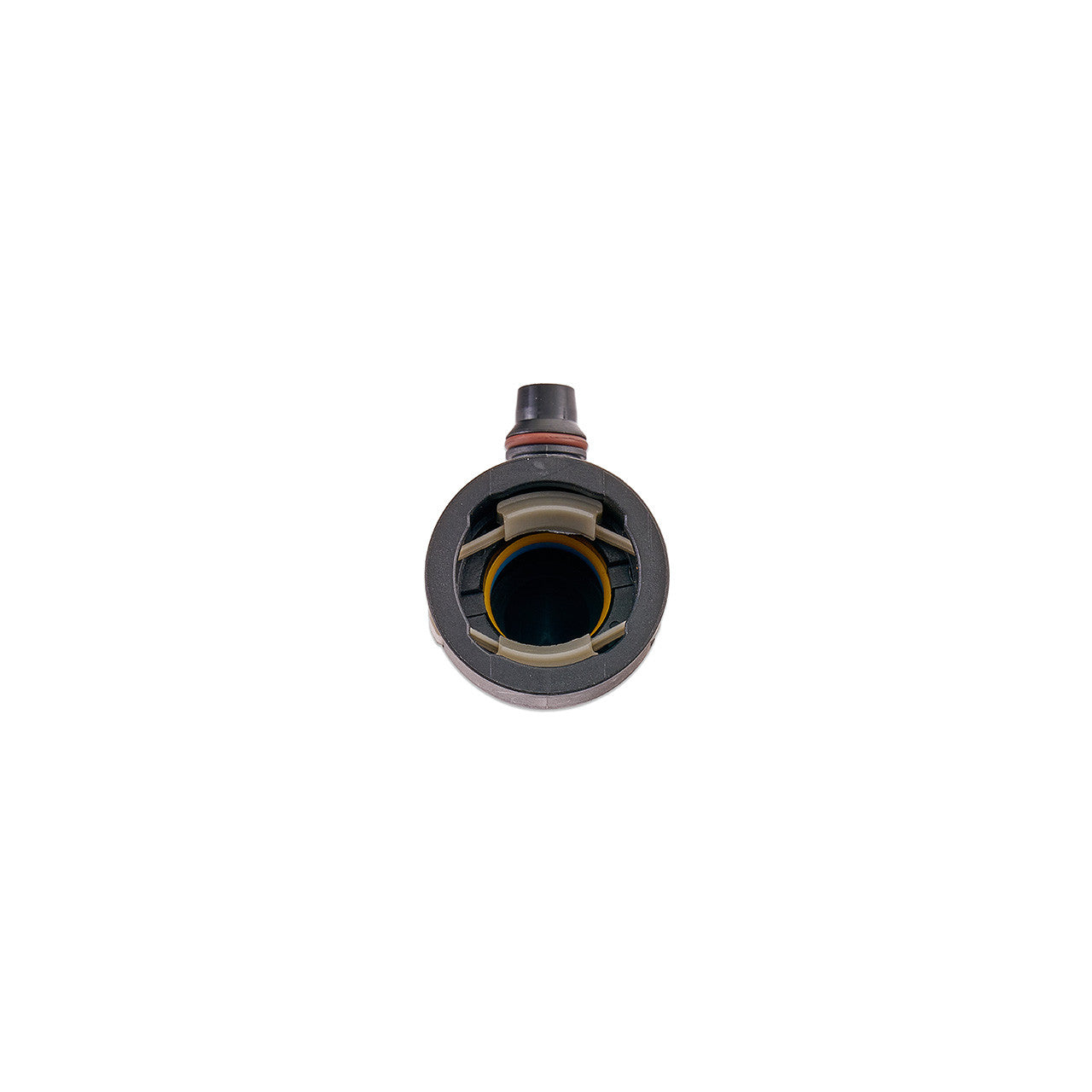 IAG 5/8" SAE Quick Connect Female to 3/8" Hose Barb 90 Degree Fitting - Angle 6