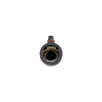 IAG 5/8" SAE Quick Connect Female to 3/8" Hose Barb 90 Degree Fitting - Angle 6