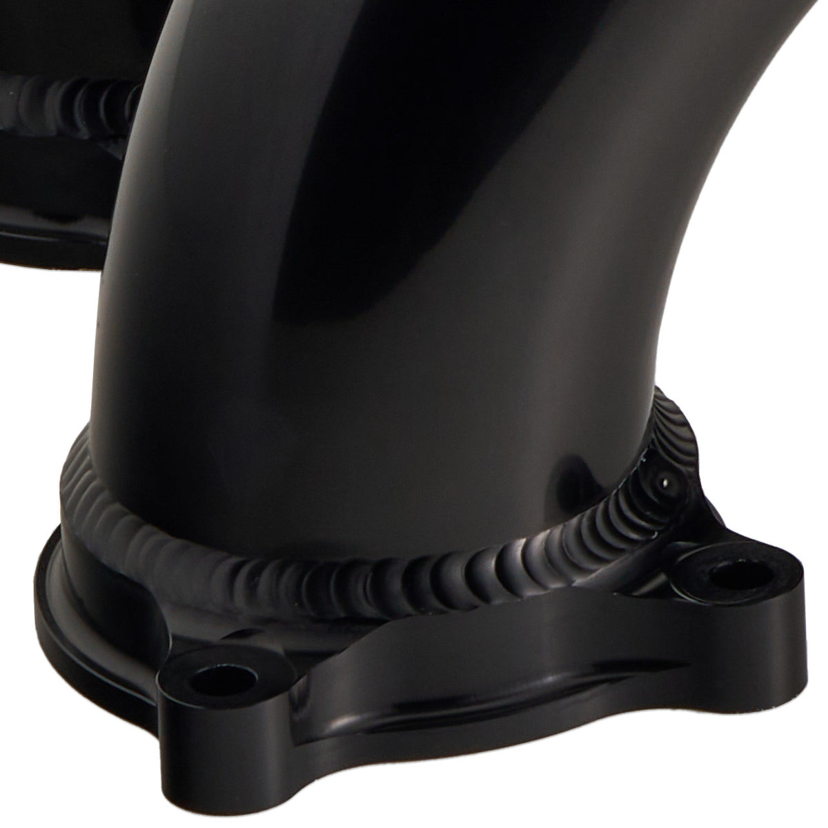Corsa Veloce "Competizione" Forward Facing Billet Intake Manifold for OE 64mm T-Body - Black Finish - Welds