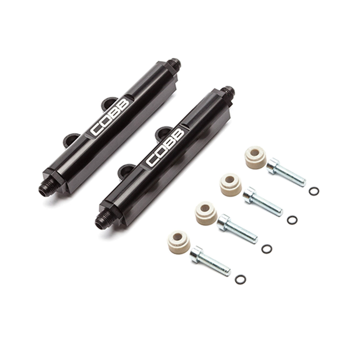 COBB NexGen Stage 2 Power Package For 2008-14 Subaru STI - Black - Fuel Rails