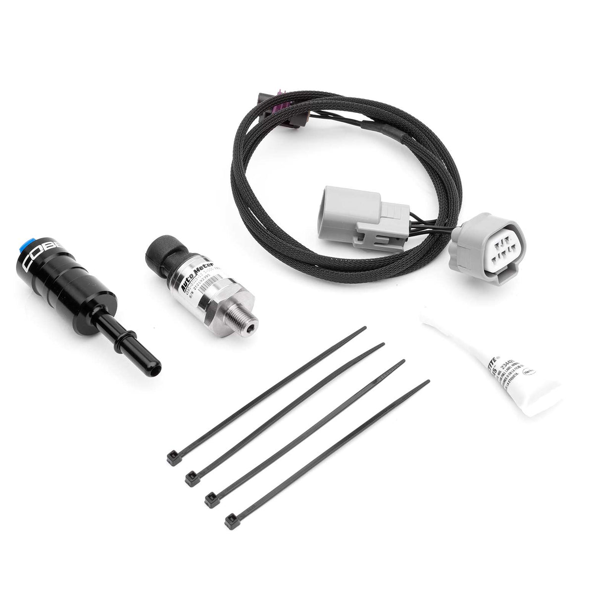 COBB Stage 2+ NexGen Flex Fuel Power Package For 2009-14 Subaru WRX - Black - Fuel Pressure Sensor Kit