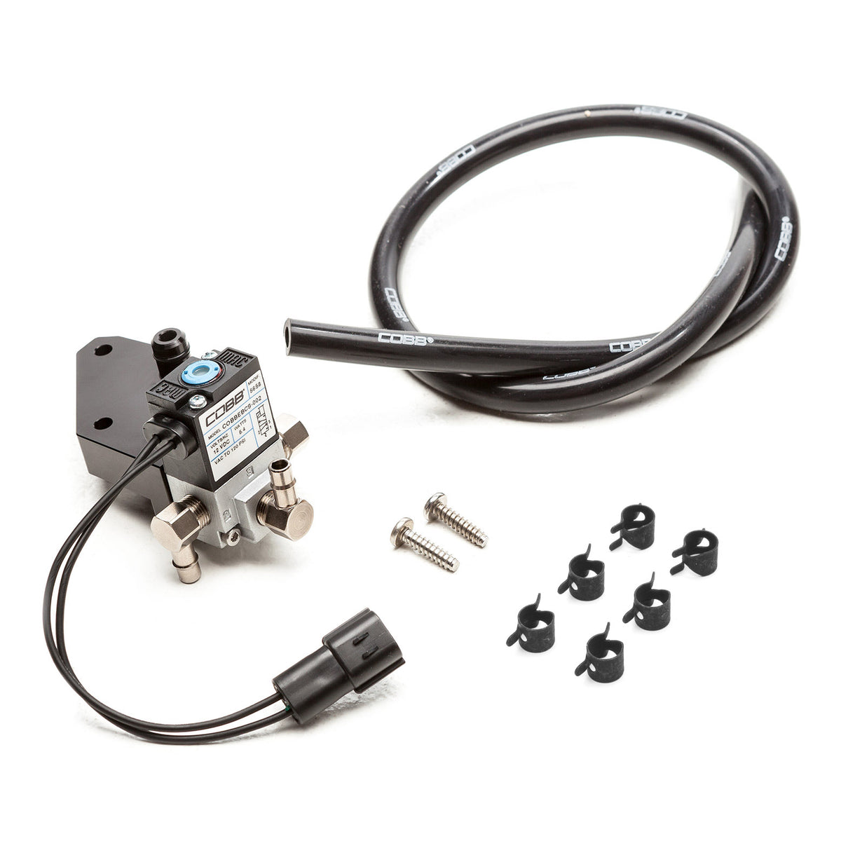 COBB NexGen Stage 2 + CAN Flex Fuel Redline Carbon Fiber Power Package For 2018-21 Subaru WRX - Black - 3-Port Boost Control Solenoid