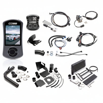 COBB NexGen Stage 2 + CAN Flex Fuel Power Package (SF Intake) For 2015-17 Subaru WRX - Black