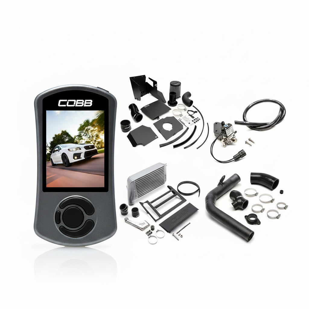 COBB NexGen Stage 2 Power Package w/ SF Intake For 2015-21 Subaru WRX - Silver