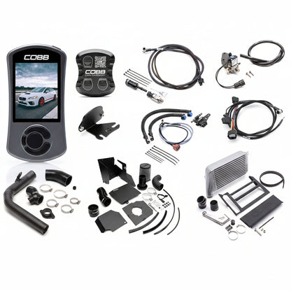 COBB NexGen Stage 2 + CAN Flex Fuel Power Package (SF Intake) For 2015-17 Subaru WRX - Silver