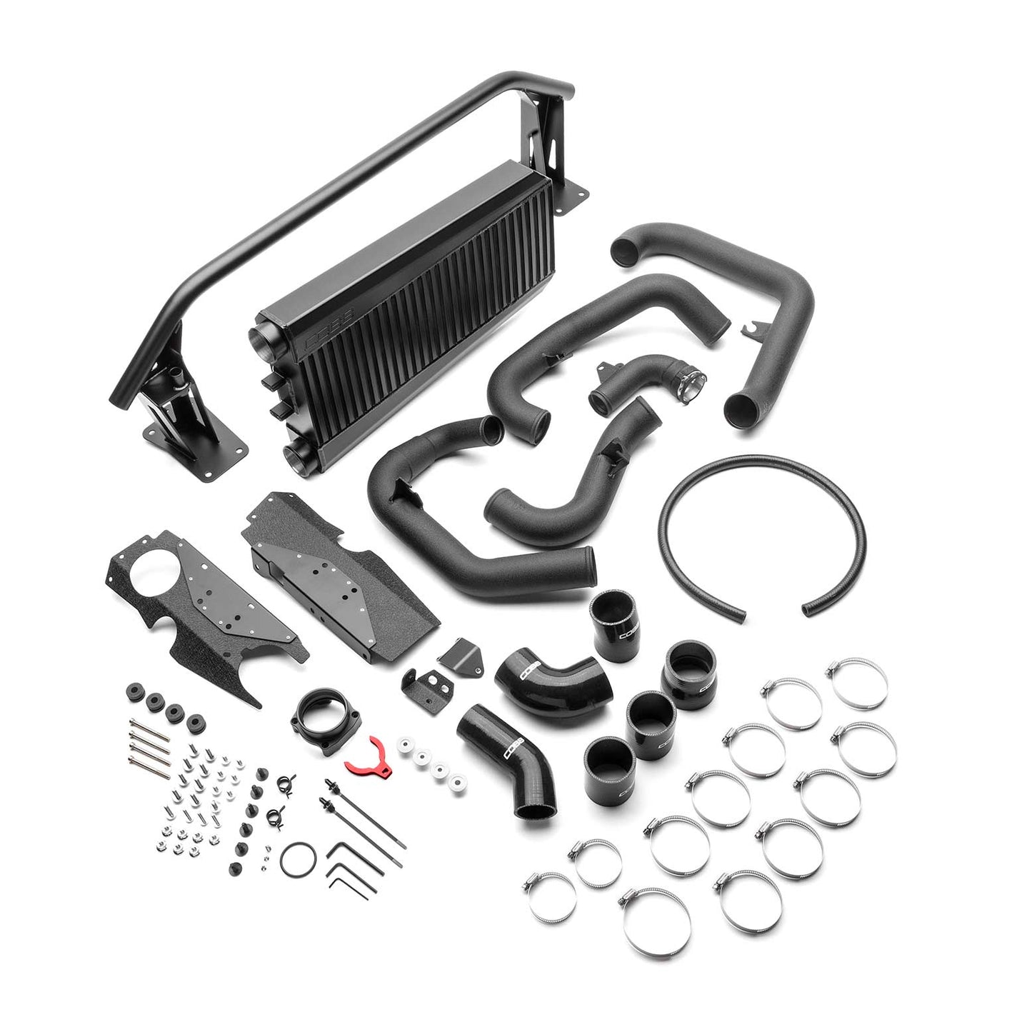 VB FMIC Core Black with Subaru Hot / Cold Pipe Kit for Subaru WRX (VB) 2022+