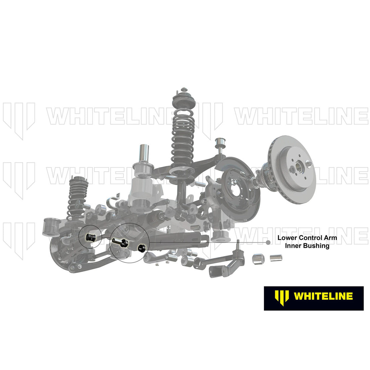 Whiteline Rear Control Arm Lower Inner Bushing for Subaru BRZ / Scion FR-S